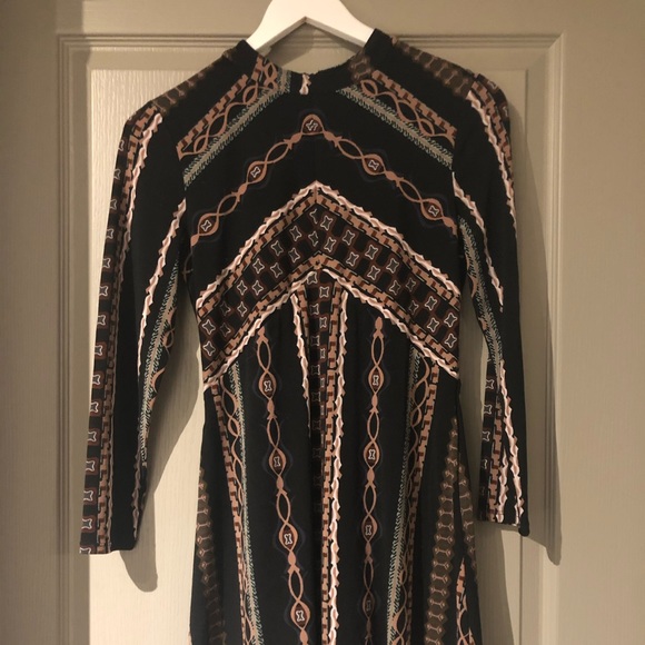 Free People Retro Stella Dress Size XS - Picture 2 of 3